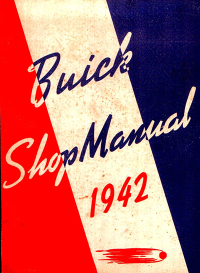 1942 Buick Shop Manual cover